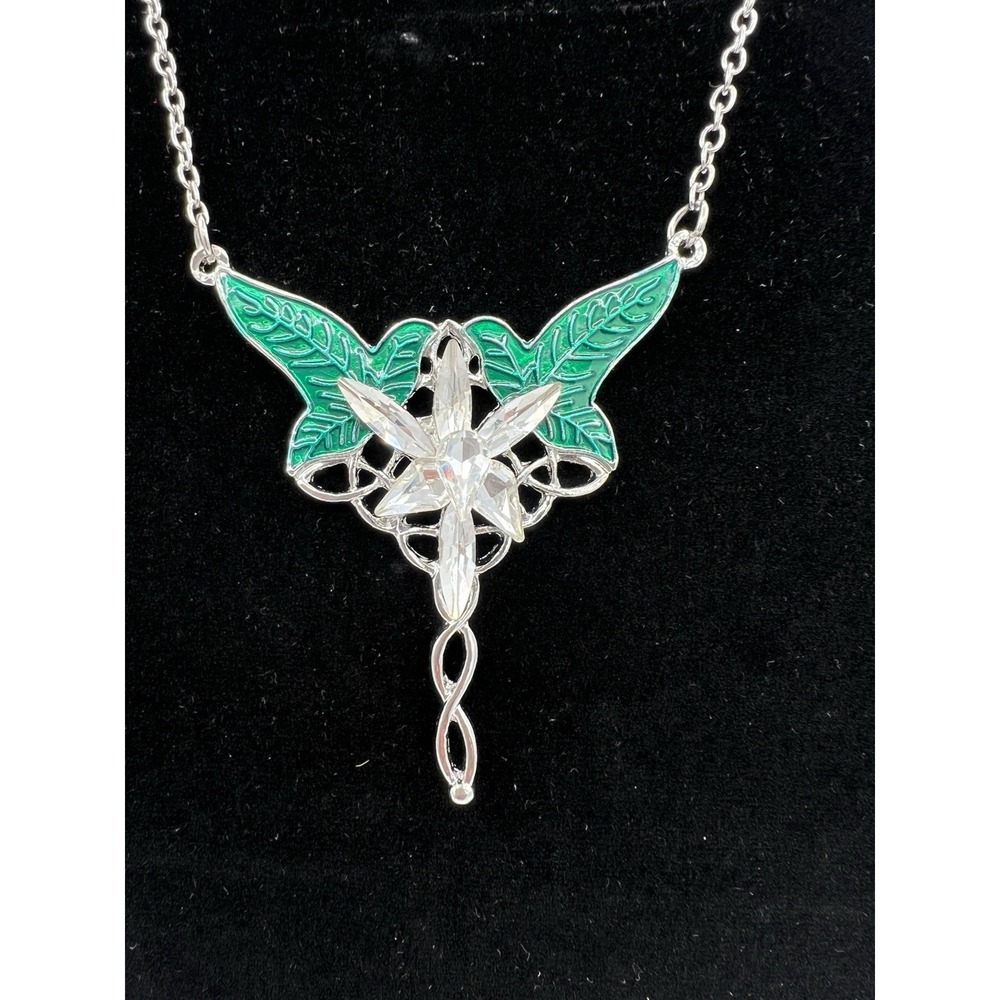 necklace Lord Of‎ The Rings Inspired Ever Star Necklace/brooch 1 1/4" Chain 24"